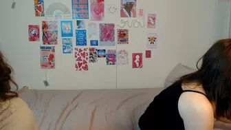 hizgi two fagot fuck in a live show