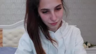 ghostyboo blissful devil caresses shaved vagina