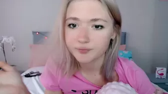 oksana_frolova petite beauty caresses herself