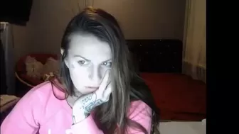 gypsywhite12345 modest slut tells interesting stories on camera