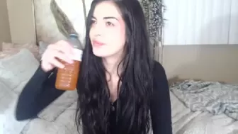 kristennn james orgasm rose bath