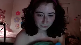 hello_strawberry69 ardent babe jerks off in  private e