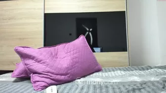 angell6969 fluffy bitch with glasses masturbates pussy